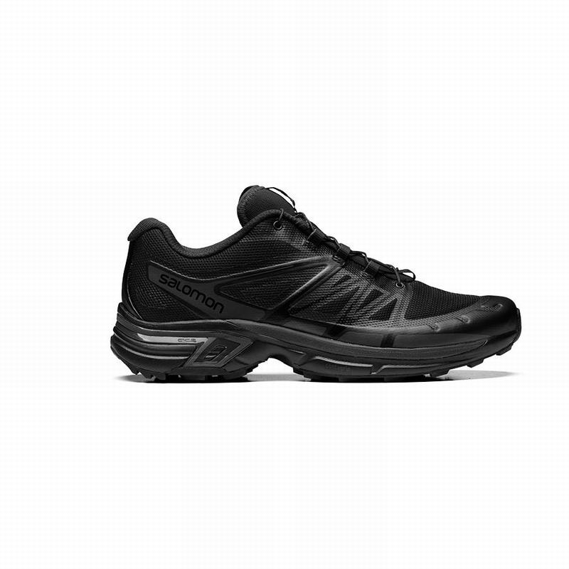 Salomon Israel XT-WINGS 2 - Mens Trail Running Shoes - Black (YNGU-20965)